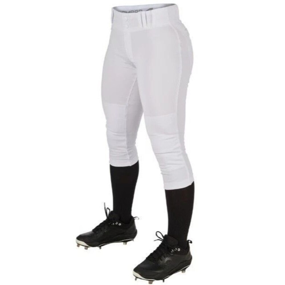 Champro BP11 Girls Fastpitch Softball Pants White Youth Medium New Tournament